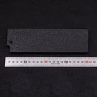 Black-Ishime Saya Sheath for Nakiri Knife with Pin, 165/180mm-[Musashi]-[Japanese-Kitchen-Knives]