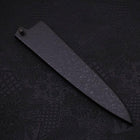 Black-Ishime Saya Sheath for Petty Knife with Pin, 135mm-[Musashi]-[Japanese-Kitchen-Knives]