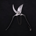 Black Musashi Pruning Shears / Garden Scissors Left-hand Forged Handmade 200mm-[Musashi]-[Japanese-Kitchen-Knives]