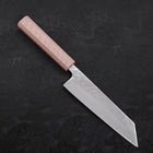 Bunka AUS-10 Nashiji Damascus Mirror White Urushi Handle 170mm-AUS-10-Damascus-Japanese Handle-[Musashi]-[Japanese-Kitchen-Knives]