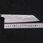 Bunka AUS-10 Nashiji Damascus Ocean Blue Handle 170mm-AUS-10-Damascus-Ocean Handle-[Musashi]-[Japanese-Kitchen-Knives]