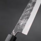 Bunka Blue steel #1 Kurouchi Dark Blue Urushi Handle 170mm-Blue steel #1-Kurouchi-Japanese Handle-[Musashi]-[Japanese-Kitchen-Knives]