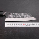 Bunka Blue steel #1 Kurouchi Dark Blue Urushi Handle 170mm-Blue steel #1-Kurouchi-Japanese Handle-[Musashi]-[Japanese-Kitchen-Knives]