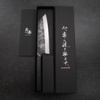 Bunka Blue steel #1 Kurouchi Dark Blue Urushi Handle 170mm-Blue steel #1-Kurouchi-Japanese Handle-[Musashi]-[Japanese-Kitchen-Knives]