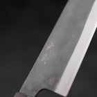 Bunka Blue steel #1 Kurouchi Stainless Clad Ebony Handle 190mm-Blue steel #1-Kurouchi-Japanese Handle-[Musashi]-[Japanese-Kitchen-Knives]