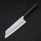 Bunka Blue steel #2 Damascus Buffalo Ebony Handle 165mm-Blue steel #2-Damascus-Japanese Handle-[Musashi]-[Japanese-Kitchen-Knives]