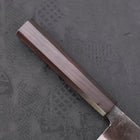 Bunka Blue steel #2 Kurouchi Ebony Handle 165mm-Blue steel #2-Kurouchi-Japanese Handle-[Musashi]-[Japanese-Kitchen-Knives]