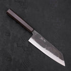 Bunka Blue steel #2 Kurouchi Ebony Handle 165mm-Blue steel #2-Kurouchi-Japanese Handle-[Musashi]-[Japanese-Kitchen-Knives]