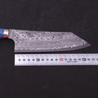 Bunka SG-2 Damascus Turquoise Blue Handle 170mm-SG-2-Damascus-Western Handle-[Musashi]-[Japanese-Kitchen-Knives]