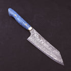 Bunka SG-2 Damascus Turquoise Blue Handle 170mm-SG-2-Damascus-Western Handle-[Musashi]-[Japanese-Kitchen-Knives]