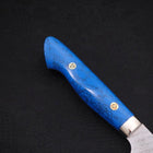 Bunka SG-2 Tsuchime Turquoise Blue Handle 170mm-SG-2-Tsuchime-Western Handle-[Musashi]-[Japanese-Kitchen-Knives]