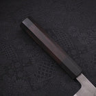 Bunka SKD11 Nashiji Buffalo Ebony Handle 165mm-SKD11-Nashiji-Japanese Handle-[Musashi]-[Japanese-Kitchen-Knives]