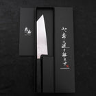 Bunka SLD Wave Nickel Damascus Black Ishime Handle 170mm-SLD-Damascus-Japanese Handle-[Musashi]-[Japanese-Kitchen-Knives]