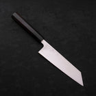 Bunka SLD Wave Nickel Damascus Buffalo Ebony Handle 170mm-SLD-Damascus-Japanese Handle-[Musashi]-[Japanese-Kitchen-Knives]