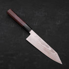 Bunka Silver Steel #3 Damascus Buffalo Wenge Handle 170mm-Silver steel #3-Damascus-Japanese Handle-[Musashi]-[Japanese-Kitchen-Knives]