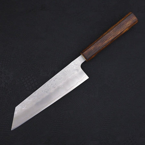 Bunka Silver Steel #3 Nashiji Sumi Urushi Handle 170mm-Silver steel #3-Nashiji-Japanese Handle-[Musashi]-[Japanese-Kitchen-Knives]