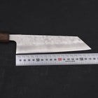 Bunka Silver Steel #3 Nashiji Sumi Urushi Handle 170mm-Silver steel #3-Nashiji-Japanese Handle-[Musashi]-[Japanese-Kitchen-Knives]