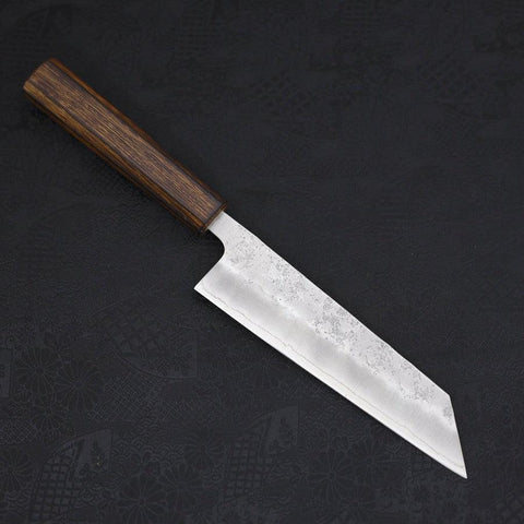 Bunka Silver Steel #3 Nashiji Sumi Urushi Handle 170mm-Silver steel #3-Nashiji-Japanese Handle-[Musashi]-[Japanese-Kitchen-Knives]