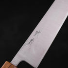 Bunka Silver Steel #3 Polished Oak Handle 170mm-Silver steel #3-Polished-Japanese Handle-[Musashi]-[Japanese-Kitchen-Knives]