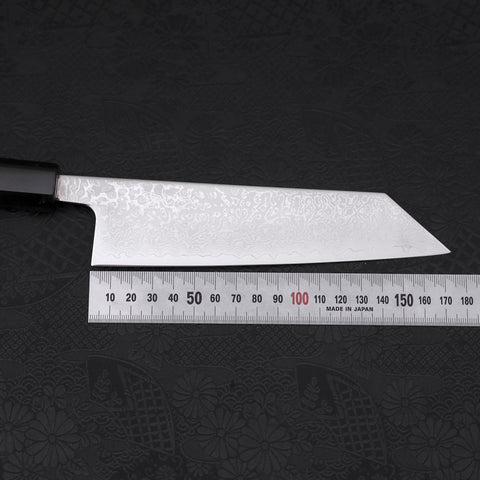 Bunka VG-10 Damascus Buffalo Ebony Handle 170mm-VG-10-Damascus-Japanese Handle-[Musashi]-[Japanese-Kitchen-Knives]