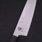 Bunka VG-10 Damascus Ebony Handle 170mm-VG-10-Damascus-Japanese Handle-[Musashi]-[Japanese-Kitchen-Knives]