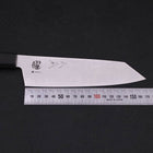 Bunka VG-10 Damascus Ebony Handle 170mm-VG-10-Damascus-Japanese Handle-[Musashi]-[Japanese-Kitchen-Knives]