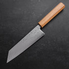 Bunka VG-10 Damascus Oak Handle 170mm-VG-10-Damascus-Japanese Handle-[Musashi]-[Japanese-Kitchen-Knives]