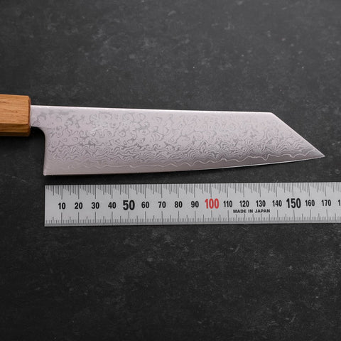 Bunka VG-10 Damascus Oak Handle 170mm-VG-10-Damascus-Japanese Handle-[Musashi]-[Japanese-Kitchen-Knives]