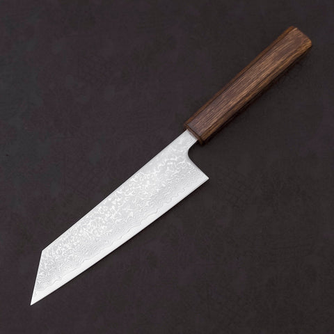 Bunka VG-10 Damascus Sumi Urushi Handle 170mm-VG-10-Damascus-Japanese Handle-[Musashi]-[Japanese-Kitchen-Knives]