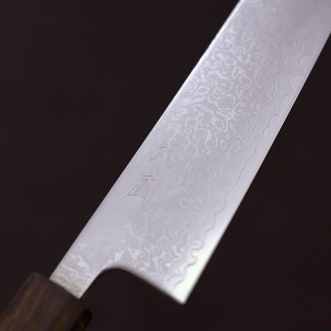 Bunka VG-10 Damascus Sumi Urushi Handle 170mm-VG-10-Damascus-Japanese Handle-[Musashi]-[Japanese-Kitchen-Knives]