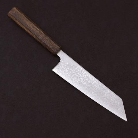 Bunka VG-10 Damascus Sumi Urushi Handle 170mm-VG-10-Damascus-Japanese Handle-[Musashi]-[Japanese-Kitchen-Knives]