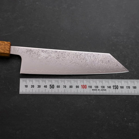 Bunka VG-10 Damascus Yaki Urushi Handle 170mm-VG-10-Damascus-Japanese Handle-[Musashi]-[Japanese-Kitchen-Knives]