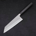 Bunka White Steel #2 Nashiji Ebony Handle 165mm-White steel #2-Nashiji-Japanese Handle-[Musashi]-[Japanese-Kitchen-Knives]