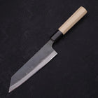 Bunka White steel #2 Kurouchi Buffalo Magnolia Handle 170mm-White steel #2-Kurouchi-Japanese Handle-[Musashi]-[Japanese-Kitchen-Knives]