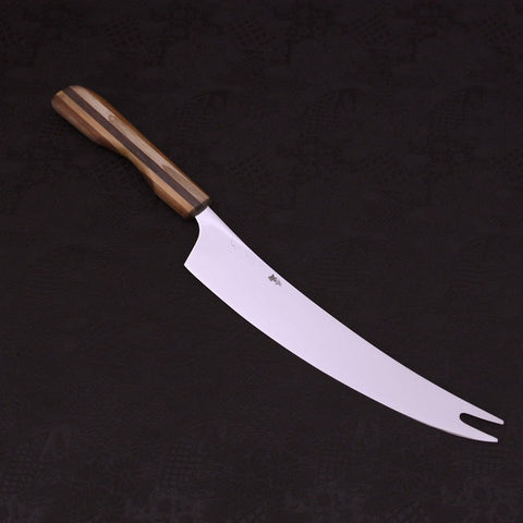 Cheese Silver Steel #3 Walnut Handle 240mm-Silver Steel #3-Japanese Handle-[Musashi]-[Japanese-Kitchen-Knives]