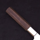 Chinese Cleaver Silver Steel #3 Walnut Handle 180mm-Silver Steel #3-Japanese Handle-[Musashi]-[Japanese-Kitchen-Knives]