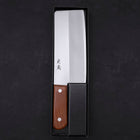 Chinese Cleaver VG-10 Damascus Cherry Handle 180mm-VG-10-Japanese Handle-Damascus-[Musashi]-[Japanese-Kitchen-Knives]