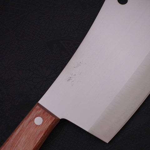 Chopper Molybdenum 170mm-Molybdenum-Polished-Western Handle-[Musashi]-[Japanese-Kitchen-Knives]