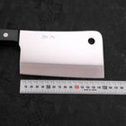 Chopper Molybdenum Polished Black Handle 150mm-Molybdenum-Polished-Western Handle-[Musashi]-[Japanese-Kitchen-Knives]