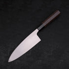 Deba AUS-10 Polished Buffalo Wenge Handle 180mm-AUS-10-Polished-Japanese Handle-[Musashi]-[Japanese-Kitchen-Knives]