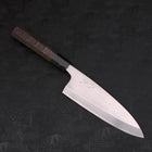 Deba AUS-10 Polished Buffalo Wenge Handle 180mm-AUS-10-Polished-Japanese Handle-[Musashi]-[Japanese-Kitchen-Knives]