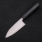 Deba AUS-8 Polished Dark Blue Urushi Handle 120mm-AUS-8-Polished-Japanese Handle-[Musashi]-[Japanese-Kitchen-Knives]