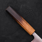 Deba AUS-8 Polished Yaki-Urushi Handle 120mm-AUS-8-Polished-Japanese Handle-[Musashi]-[Japanese-Kitchen-Knives]