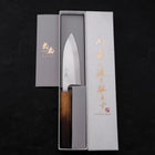 Deba AUS-8 Polished Yaki-Urushi Handle 120mm-AUS-8-Polished-Japanese Handle-[Musashi]-[Japanese-Kitchen-Knives]