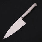 Deba All-Stainless Pure-Molybdenum 135mm-Molybdenum-Polished-Western Handle-[Musashi]-[Japanese-Kitchen-Knives]