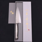 Deba All-Stainless Pure-Molybdenum 135mm-Molybdenum-Polished-Western Handle-[Musashi]-[Japanese-Kitchen-Knives]