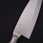 Deba All-Stainless Pure-Molybdenum 180mm-Molybdenum-Polished-Western Handle-[Musashi]-[Japanese-Kitchen-Knives]