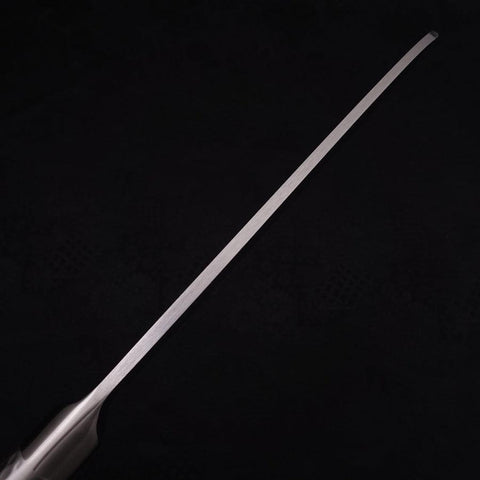 Deba All-Stainless Pure-Molybdenum 210mm-Molybdenum-Polished-Western Handle-[Musashi]-[Japanese-Kitchen-Knives]