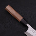 Deba Blue steel #2 Kasumi Walnut Handle 120mm-Blue steel #2-Kasumi-Japanese Handle-[Musashi]-[Japanese-Kitchen-Knives]