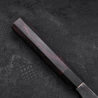 Deba Blue steel #2 Kurouchi Buffalo Ebony Handle 300mm - Thick-Blue steel #2-Kurouchi-Japanese Handle-[Musashi]-[Japanese-Kitchen-Knives]